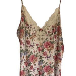 Apostrophe Vintage 90s Lingerie Long Slip Nightgown Dress Woman’s Size M (12/14)